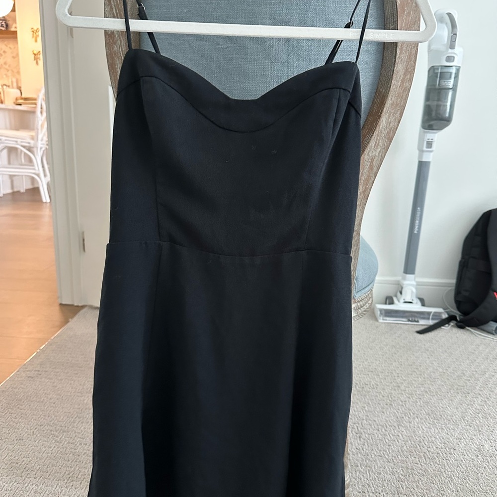 Abercrombie & Fitch Black Strapless Dress